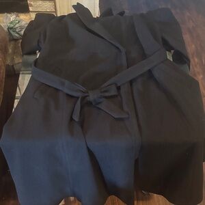 Torrid Black Trench Coat